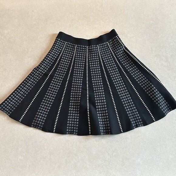 BCBGMaxAzria Yaz Piping Trim A-Line Skirt ASO Taylor Swift - Picture 6 of 12